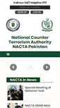 Mobile Screenshot of nacta.gov.pk